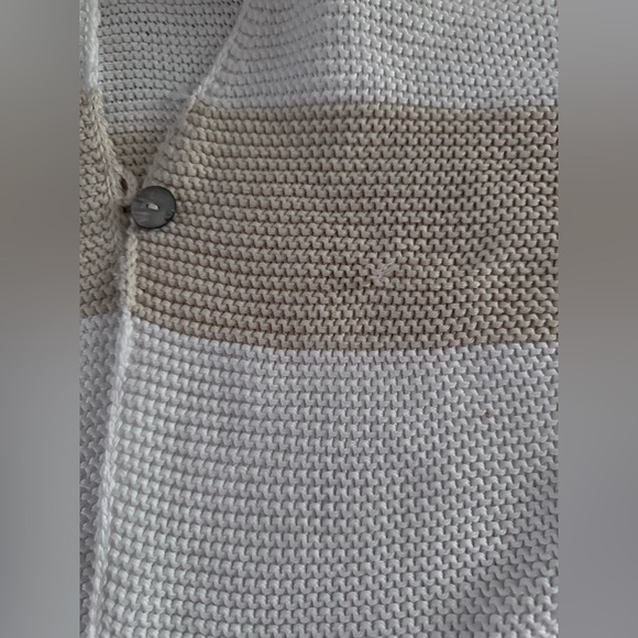 Gray Ribbed Cardigan - Picture 3 of 11